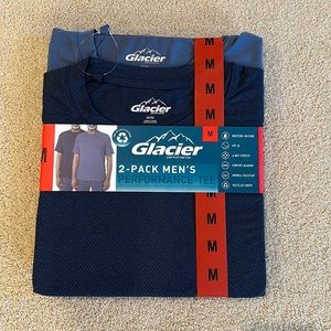 Glacier Performance Men's 2-Pack Medium NWT